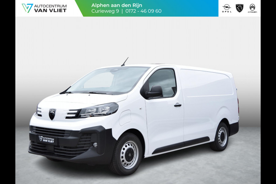 Peugeot Expert GB L3H1 75KWH LED Laadruimte verlichting  /  Houten afwerking laadruimte  /  Surround NAV pakket  /  Geïsoleerde comfort scheidingswand met vaste ruit  /  Reservewiel