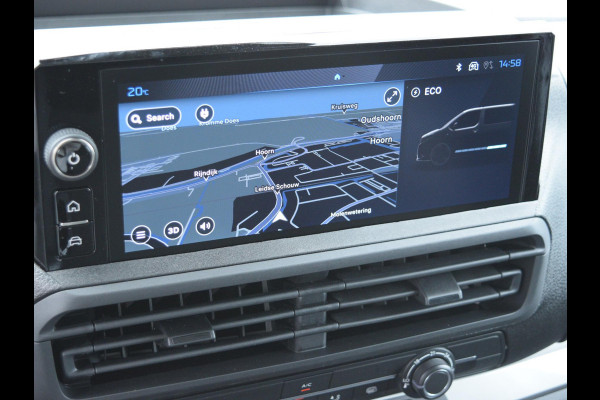 Peugeot Expert GB L3H1 75KWH LED Laadruimte verlichting  /  Houten afwerking laadruimte  /  Surround NAV pakket  /  Geïsoleerde comfort scheidingswand met vaste ruit  /  Reservewiel