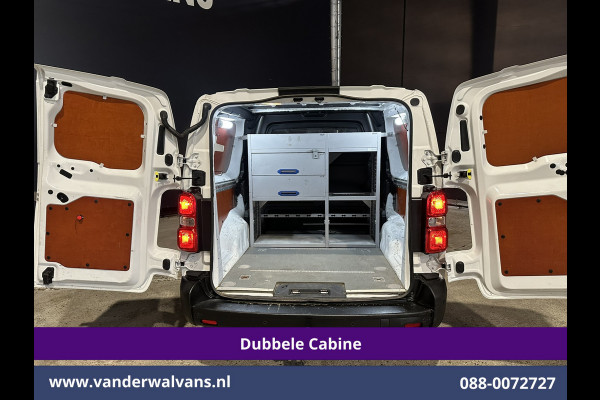 Peugeot Expert 2.0 BlueHDI 123pk L3H1 Dubbele Cabine Euro6 Airco | 5-Zits | Camera | Navigatie | Apple Carplay Android Auto, Cruisecontrol, 2500kg Trekhaak, Parkeersensoren