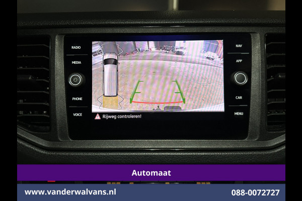 Volkswagen Crafter 2.0 TDI 141pk Automaat L3H2 L2H1 Euro6 Airco | Camera | Apple Carplay | 3000kg Trekhaak | Cruisecontrol Android Auto, Stoelverwarming, Parkeersensoren, Bijrijdersbank