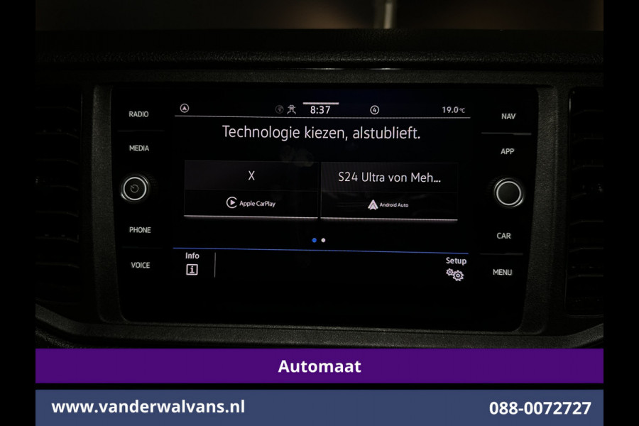 Volkswagen Crafter 2.0 TDI 141pk Automaat L3H2 L2H1 Euro6 Airco | Camera | Apple Carplay | 3000kg Trekhaak | Cruisecontrol Android Auto, Stoelverwarming, Parkeersensoren, Bijrijdersbank