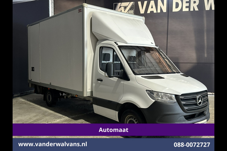Mercedes-Benz Sprinter 315 CDI 228cm Hoog Automaat Bakwagen Laadklep Zijdeur Euro6 Airco | Lat om Lat betimmering | Leder Bijrijdersbank, 22m3 KUUB