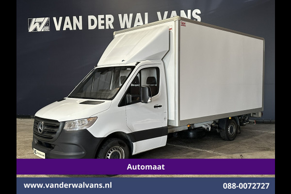 Mercedes-Benz Sprinter 315 CDI 228cm Hoog Automaat Bakwagen Laadklep Zijdeur Euro6 Airco | Lat om Lat betimmering | Leder Bijrijdersbank, 22m3 KUUB
