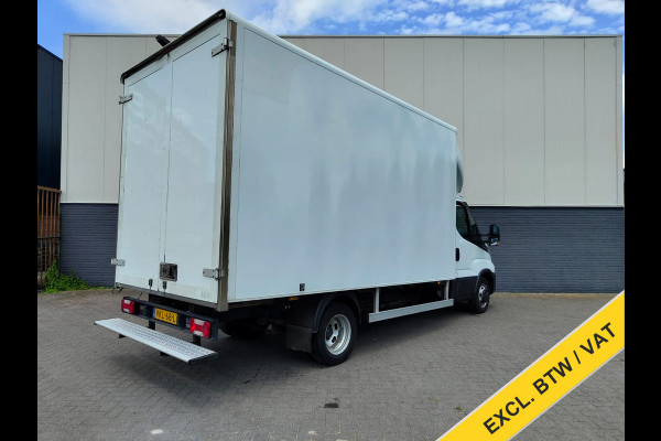Iveco Daily 35C16H 2.3156pk 410 AUT-8 Meubelbak bakwagen + Laadklep 3-Persoons Euro 6 Camera Navi Bluetooth Airco Cruise Control Led Lat om Lat betimmering Achterdeuren 1e Eigenaar Toegestane max. massa voertuig 3500 kg