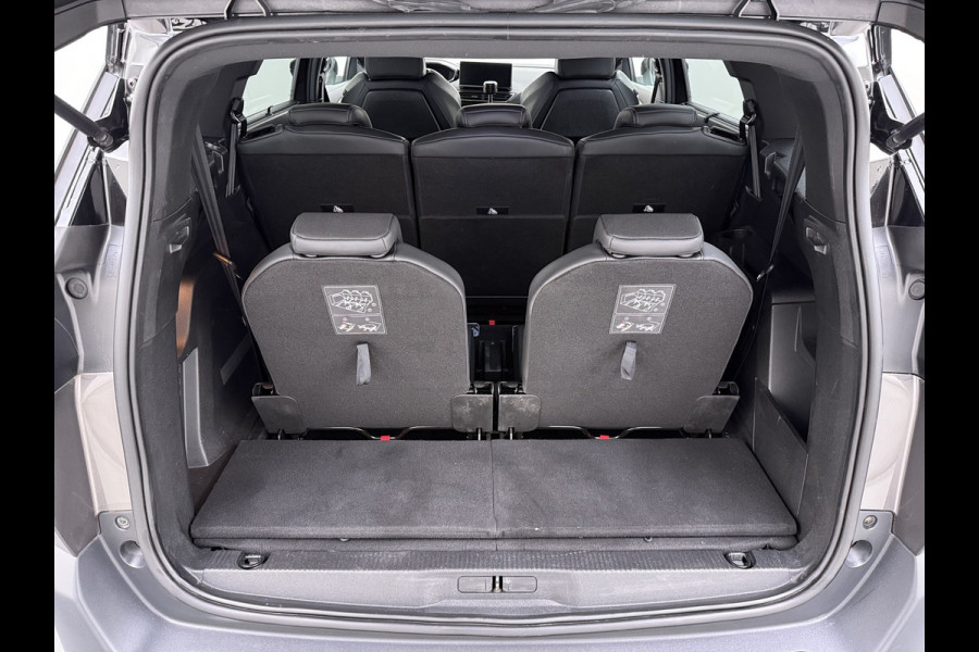 Peugeot 5008 131PK GT 7-Persoons Adap.Cruise 360°Camera 3D-Navi Ecc Apple Carplay Android Auto Keyless Black Pack Pdc Regen-Lichtsensor Privacy Glas Lmv Full-Led Isofix DAB Bluetooth Lane Assist Dodehoekdetectie 1e Eigenaar Dealeronderhouden Origineel Nederlandse Auto