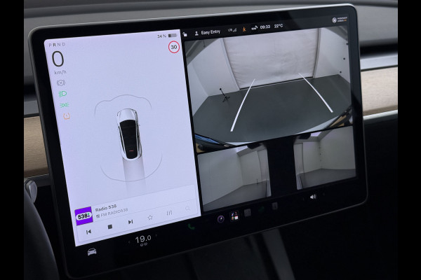Tesla Model Y Long Range AWD 75kWh 514PK Warmtepomp Stuur+Stoel+Achterbankverwarming Panoramadak Camera's Adap.Cruise Navi Ecc Premium-Audio L Keyless Intel Atom®-Processor Privacy Glas Lmv Matrix Led Dodehoekdetectie