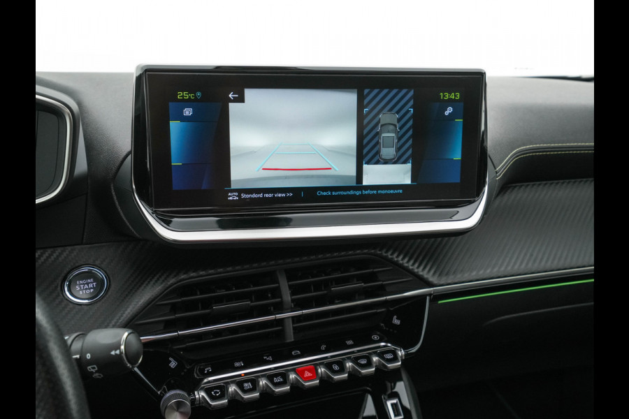 Peugeot e-2008 EV GT Pack 50 kWh [3-Fase-11kW] {SoH-88%} (INCL-BTW) * HEATPUMP | PANO |  LEATHER-ALCANTARA| DIGI-COCKPIT | FULL-LED | BLIS | KEYLESS | CAMERA | CARPLAY | DAB+ | NAVI-FULLMAP | ECC | PDC | SPORTSEATS | AMBIENTLIGHT | PRIVACY-GLASS |