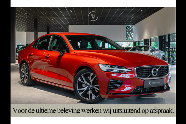 Volvo S60 2.0 T6 AWD Twin Engine R-Design Harman-Kardon|ACC|Keyless|18"|Verw-sportstoelen|Camera|Aut8