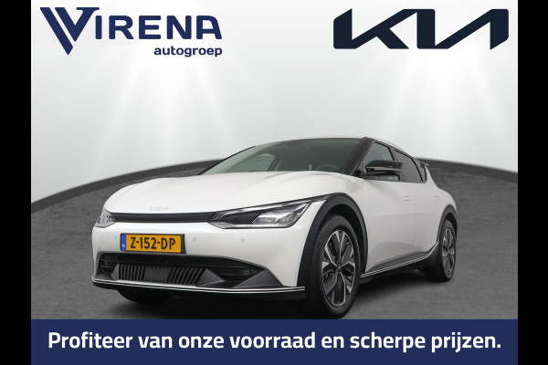 Kia Ev6 Light Edition 58 kWh Automaat SOH 98,4% - Stoel-/ Stuurverwarming - Carplay/Android Auto - Camera - Fabrieksgarantie Tot 2031