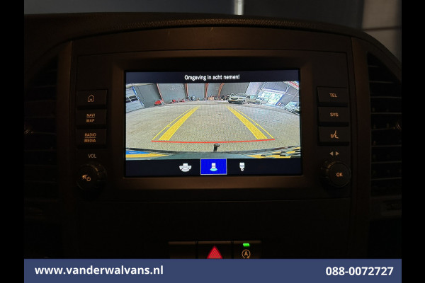 Mercedes-Benz Vito 110 CDI 102pk L2H1 Euro6 Airco | Imperiaal | Camera | Navigatie | Trekhaak | Apple Carplay | Cruisecontrol Android Auto, Parkeersensoren, Bijrijdersbank, Achterklep
