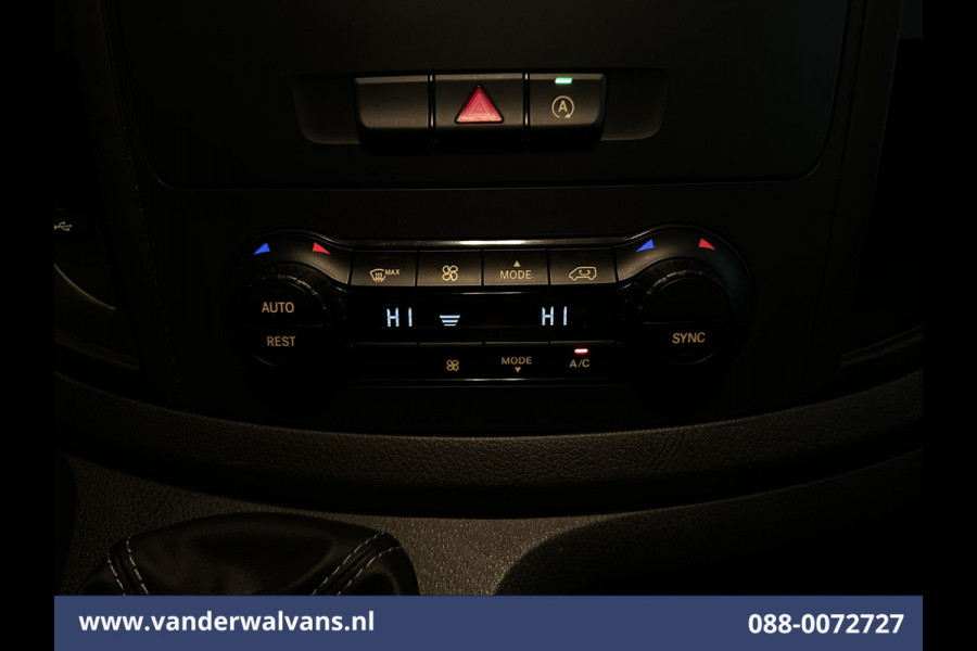 Mercedes-Benz Vito 110 CDI 102pk L2H1 Euro6 Airco | Imperiaal | Camera | Navigatie | Trekhaak | Apple Carplay | Cruisecontrol Android Auto, Parkeersensoren, Bijrijdersbank, Achterklep