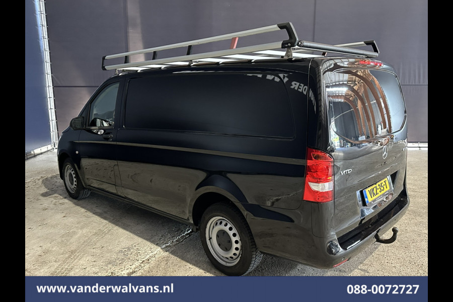 Mercedes-Benz Vito 110 CDI 102pk L2H1 Euro6 Airco | Imperiaal | Camera | Navigatie | Trekhaak | Apple Carplay | Cruisecontrol Android Auto, Parkeersensoren, Bijrijdersbank, Achterklep