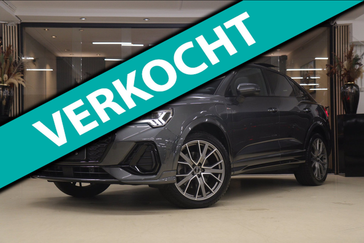 Audi Q3 Sportback 45 TFSI e S Edition 3X S-Line /PANO/KEYLES/STOELV/BOMVOL