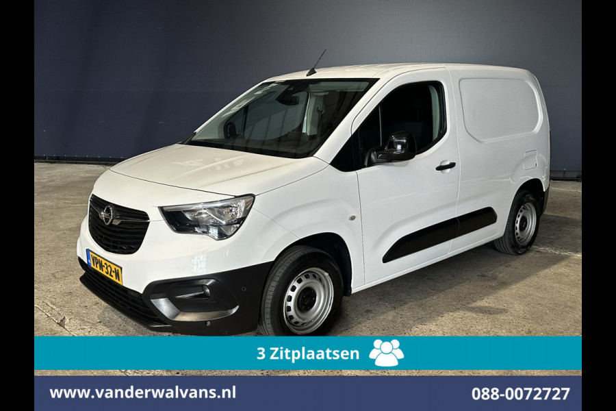 Opel Combo 1.5D 102pk L1H1 Euro6 Airco | 3-Zits | Camera | Navigatie | Apple Carplay | 1500kg Trekhaak | Cruisecontrol Android Auto, Parkeersensoren, Bijrijdersbank