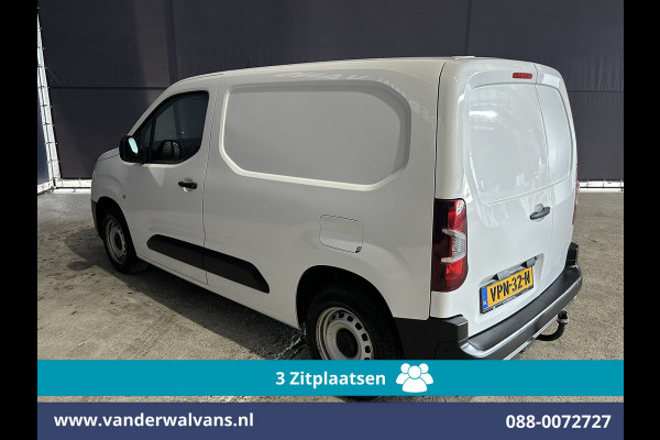 Opel Combo 1.5D 102pk L1H1 Euro6 Airco | 3-Zits | Camera | Navigatie | Apple Carplay | 1500kg Trekhaak | Cruisecontrol Android Auto, Parkeersensoren, Bijrijdersbank