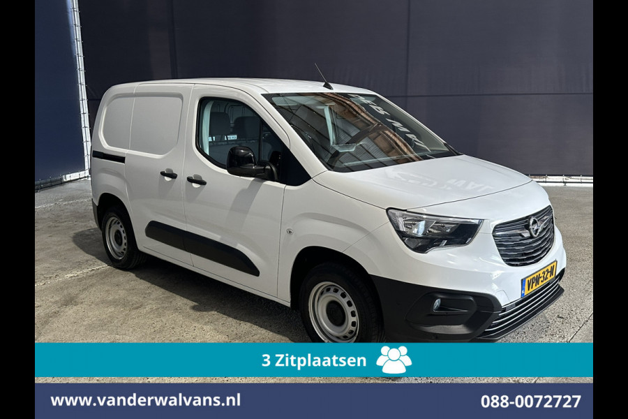 Opel Combo 1.5D 102pk L1H1 Euro6 Airco | 3-Zits | Camera | Navigatie | Apple Carplay | 1500kg Trekhaak | Cruisecontrol Android Auto, Parkeersensoren, Bijrijdersbank