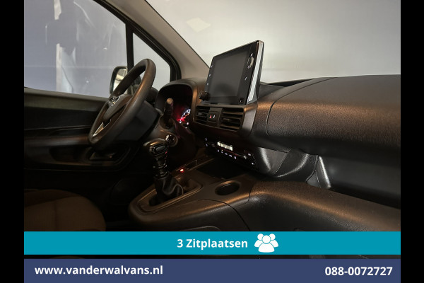 Opel Combo 1.5D 102pk L1H1 Euro6 Airco | 3-Zits | Camera | Navigatie | Apple Carplay | 1500kg Trekhaak | Cruisecontrol Android Auto, Parkeersensoren, Bijrijdersbank