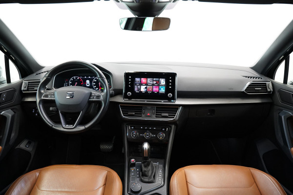 Seat Tarraco 1.5 TSI Xcellence 7p. Cruise/Climate Carplay Leder NAP!! Dealer onderhouden!
