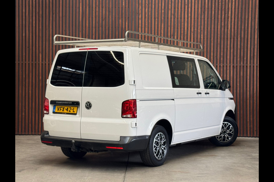 Volkswagen Transporter 2.0 TDI L1H1 Dubbele Cabine Airco-BT Radio-Imperiaal-Trekhaak-NL Auto-NAP