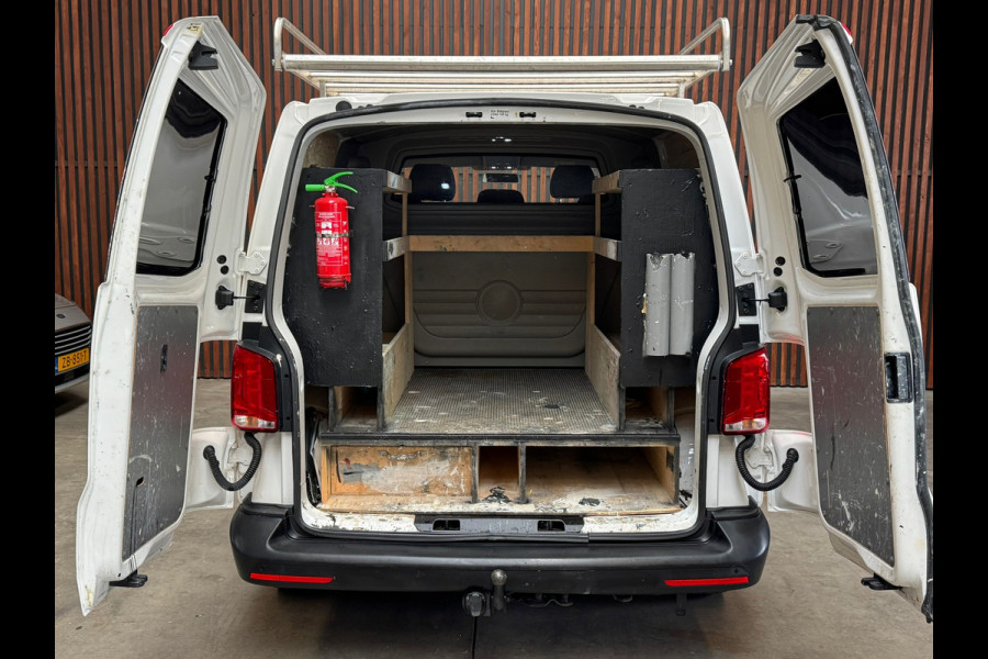 Volkswagen Transporter 2.0 TDI L1H1 Dubbele Cabine Airco-BT Radio-Imperiaal-Trekhaak-NL Auto-NAP