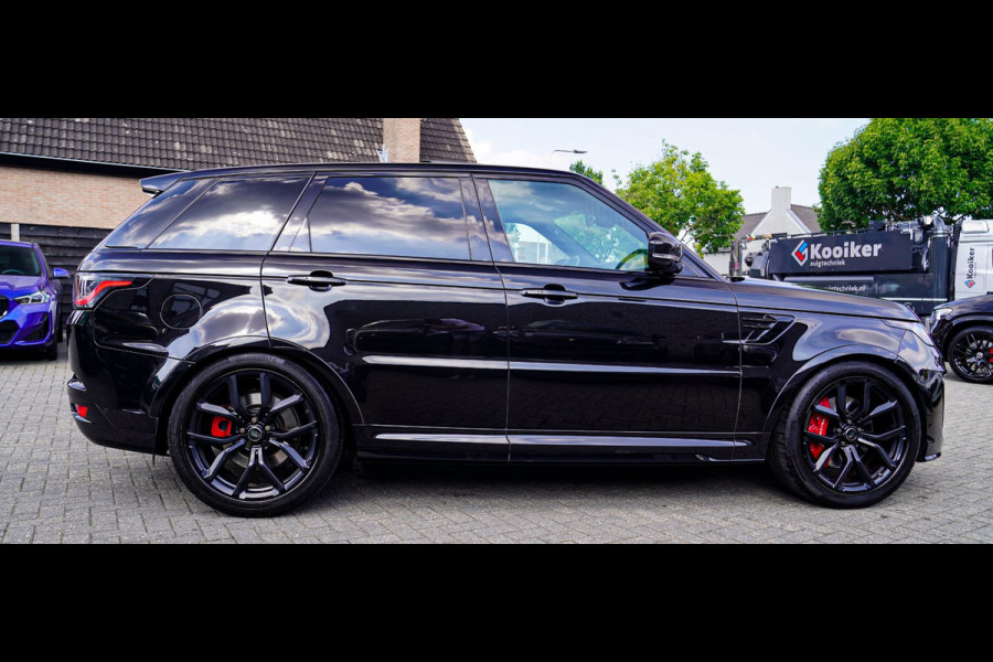 Land Rover Range Rover Sport 5.0 V8 SC SVR | Carbon Package | Kuipstoelen | 576PK | 360 cam | HuD | Stoelkoeling | Carbon Motorkap
