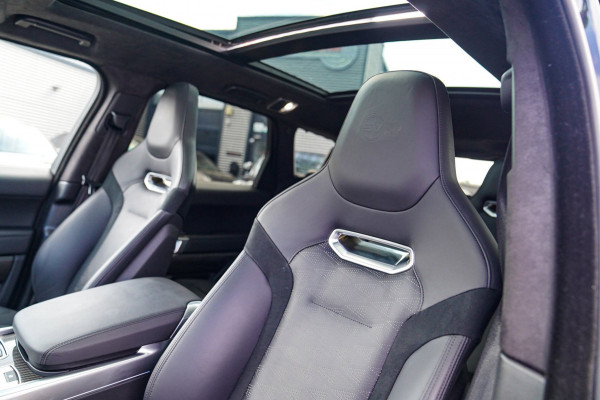 Land Rover Range Rover Sport 5.0 V8 SC SVR | Carbon Package | Kuipstoelen | 576PK | 360 cam | HuD | Stoelkoeling | Carbon Motorkap