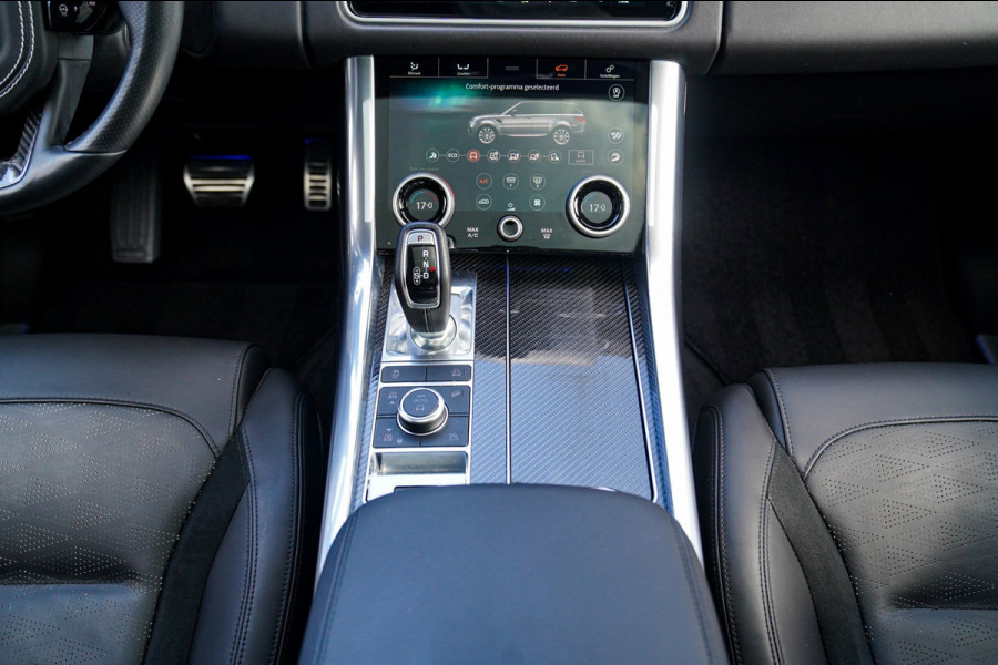 Land Rover Range Rover Sport 5.0 V8 SC SVR | Carbon Package | Kuipstoelen | 576PK | 360 cam | HuD | Stoelkoeling | Carbon Motorkap