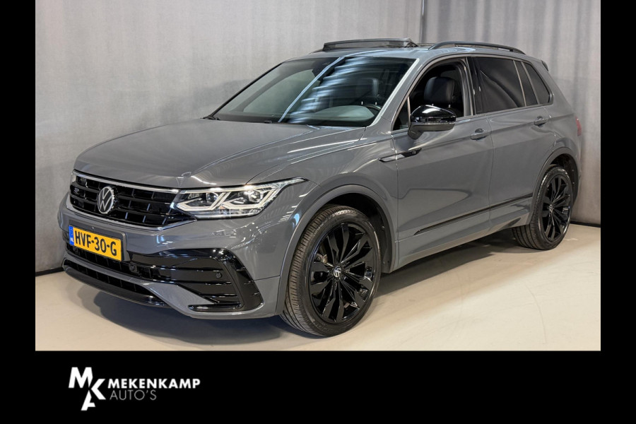 Volkswagen Tiguan 2.0 TSI 4Motion R-Line Black Style 20"/VOL Leder + memory/Harman Kardon/Panoramadak/360 camera/Elektrische klep/Stuur + stoelverwarming v+a