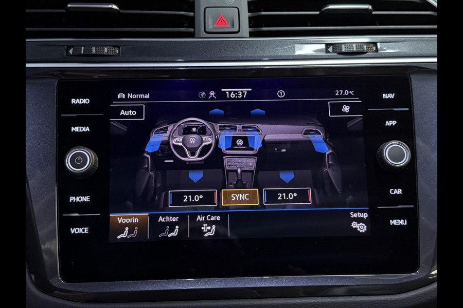 Volkswagen Tiguan 2.0 TSI 4Motion R-Line Black Style 20"/VOL Leder + memory/Harman Kardon/Panoramadak/360 camera/Elektrische klep/Stuur + stoelverwarming v+a
