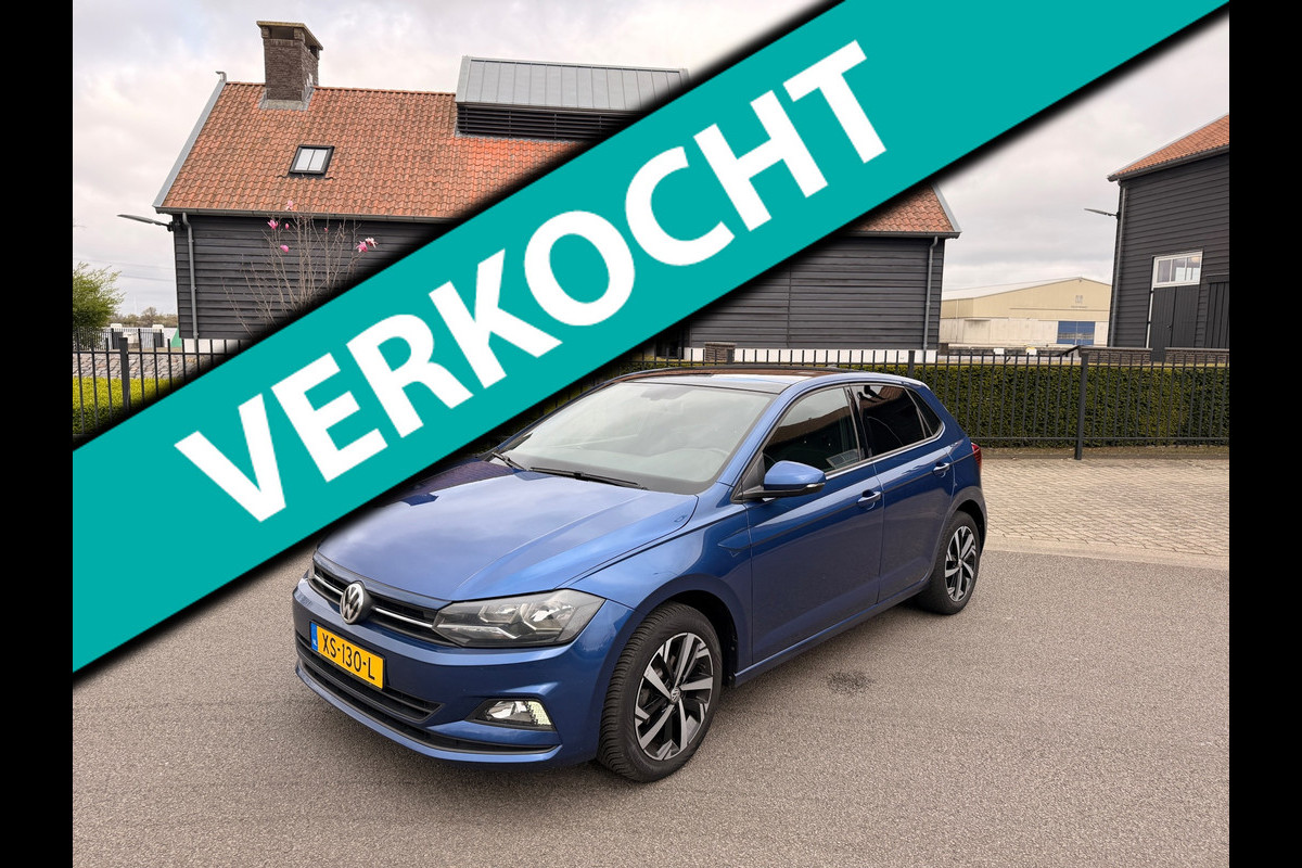 Volkswagen Polo 1.0 TSI AIRCO/ECC APPLE-CARPLAY PANORAMDAK LEER NAVI LM VELGEN