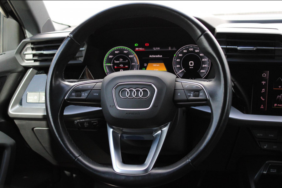 Audi A3 Sportback 40 TFSIe I VITRUAL I ADAPTIVE I SFEERVERL. I LED I NAVI I PARK. PILO I AUTOMAAT I