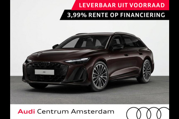 Audi A6 Avant S edition e-hybrid 299 pk | Techniekpakket plus | Adaptieve luchtvering | Premium pakket | Trekhaak, mechanisch draaibaar |
