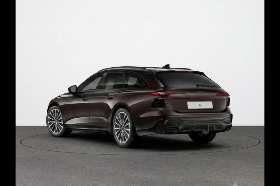 Audi A6 Avant S edition e-hybrid 299 pk | Techniekpakket plus | Adaptieve luchtvering | Premium pakket | Trekhaak, mechanisch draaibaar |