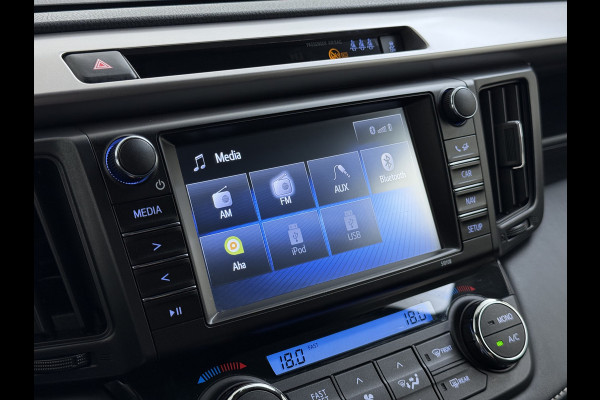 Toyota RAV4 2.5 Hybrid Automaat 197PK Adap.Cruise Stoelverwarming Navi Camera Cruise Control Ecc Bluetooth Pdc Dynamic Keyless Regen-Lichtsensor Lane Assist Lmv Privacy Glas Led