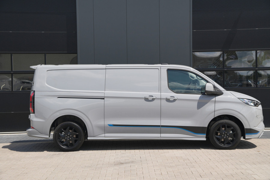 Ford E-Transit Custom 340 L2H1 Sport 71 kWh 218pk - 2x Schuif - Stoel/Stuurverwarming - Cruise - Keyless - Rijklaar