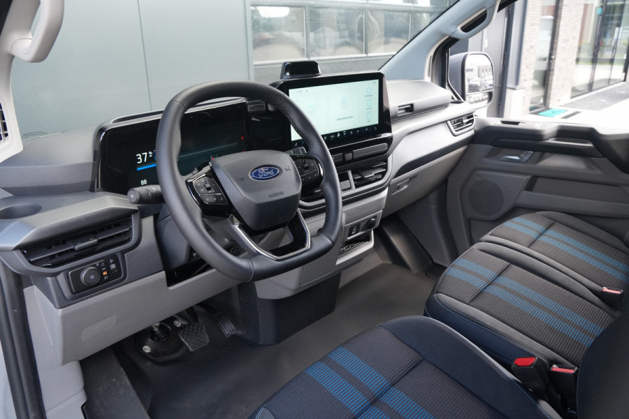 Ford E-Transit Custom 340 L2H1 Sport 71 kWh 218pk - 2x Schuif - Stoel/Stuurverwarming - Cruise - Keyless - Rijklaar