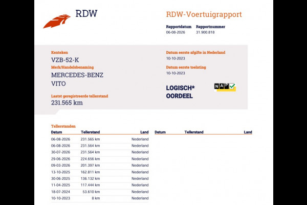 Mercedes-Benz Vito 110 CDI Euro 6 - Lang L2 - Airco