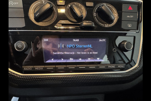 Volkswagen up! 1.0 Airco Bluetoooth Led Dab Centrale Vergrendeling + afstandbediening  Electrische ramen 5 deurs