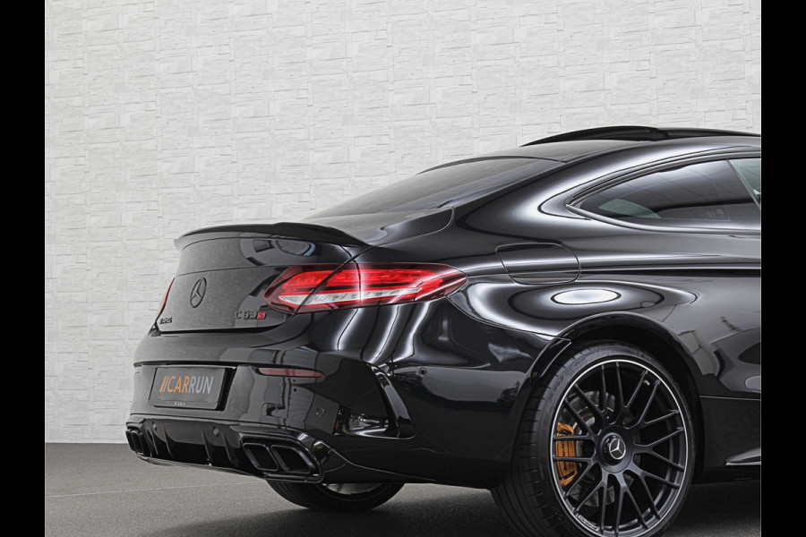 Mercedes-Benz C-Klasse Coupé 63 S AMG | Keramisch | Schaalstoelen | Carbon | AMG Driver's Package | Aero-Pakket | Panorama | Burmester | 12 maanden Bovag Garantie | Multi-Beam LED | Memory | ACC | Rij-Assistentie Pakket | Keyless-Go | Sfeerverlichting | Carplay | Rijklaarprijs.