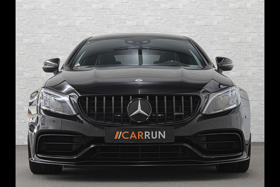 Mercedes-Benz C-Klasse Coupé 63 S AMG | Keramisch | Schaalstoelen | Carbon | AMG Driver's Package | Aero-Pakket | Panorama | Burmester | 12 maanden Bovag Garantie | Multi-Beam LED | Memory | ACC | Rij-Assistentie Pakket | Keyless-Go | Sfeerverlichting | Carplay | Rijklaarprijs.