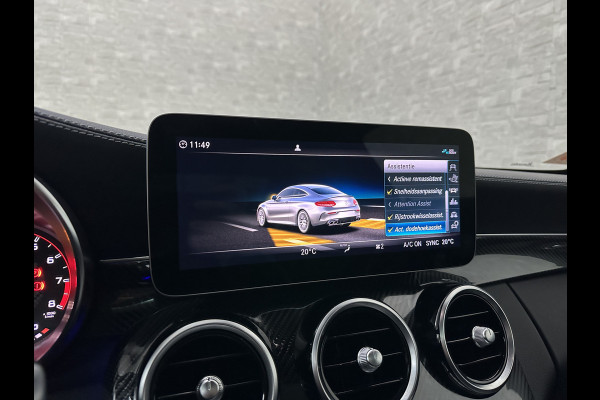 Mercedes-Benz C-Klasse Coupé 63 S AMG | Keramisch | Schaalstoelen | Carbon | AMG Driver's Package | Aero-Pakket | Panorama | Burmester | 12 maanden Bovag Garantie | Multi-Beam LED | Memory | ACC | Rij-Assistentie Pakket | Keyless-Go | Sfeerverlichting | Carplay | Rijklaarprijs.