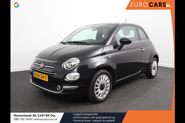 Fiat 500 1.0 Hybrid Dolcevita Panoramadak Navigatie Apple Carplay Android Auto Cruise control Climate Control Lichtmetalen Velgen