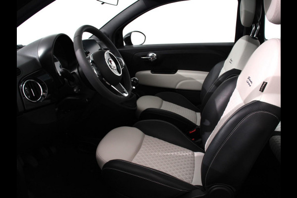Fiat 500 1.0 Hybrid Dolcevita Panoramadak Navigatie Apple Carplay Android Auto Cruise control Climate Control Lichtmetalen Velgen
