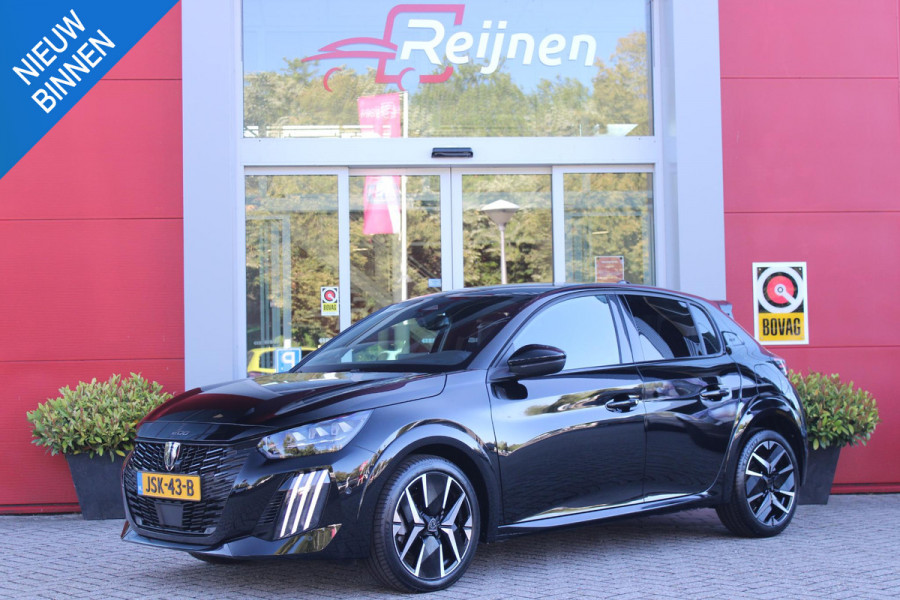 Peugeot 208 1.2 Hybrid 145PK AUTOMAAT GT PACK | ELEKTRISCH BEDIENBARE BESTUURDERSSTOEL MET MASSAGE FUNCTIE | ALCANTARA BEKLEDING | STOEL VERWARMING | ADAPTIVE CRUISE CONTROL | DAB+ RADIO | APPLE CARPLAY/ANDROID AUTO | FULL LED KOPLAMPEN | KEYLESS ENTRY/START | 17" LICHTMETALEN VELGEN | CLIMATE CONTROL | PARKEERSENSOREN VOOR + ACHTER | CAMERA VOOR + ACHTER | DODEHOEK DETECTIE |