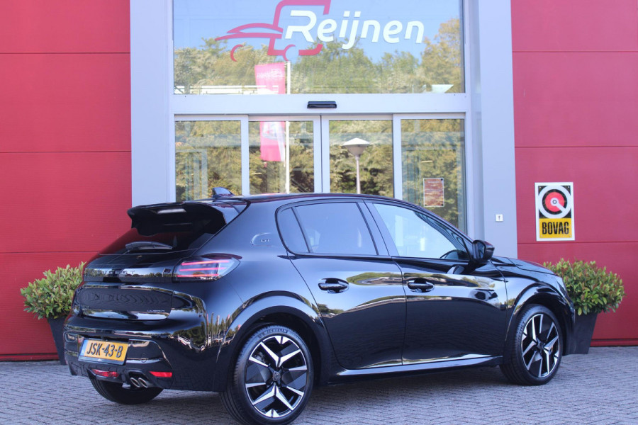 Peugeot 208 1.2 Hybrid 145PK AUTOMAAT GT PACK | ELEKTRISCH BEDIENBARE BESTUURDERSSTOEL MET MASSAGE FUNCTIE | ALCANTARA BEKLEDING | STOEL VERWARMING | ADAPTIVE CRUISE CONTROL | DAB+ RADIO | APPLE CARPLAY/ANDROID AUTO | FULL LED KOPLAMPEN | KEYLESS ENTRY/START | 17" LICHTMETALEN VELGEN | CLIMATE CONTROL | PARKEERSENSOREN VOOR + ACHTER | CAMERA VOOR + ACHTER | DODEHOEK DETECTIE |