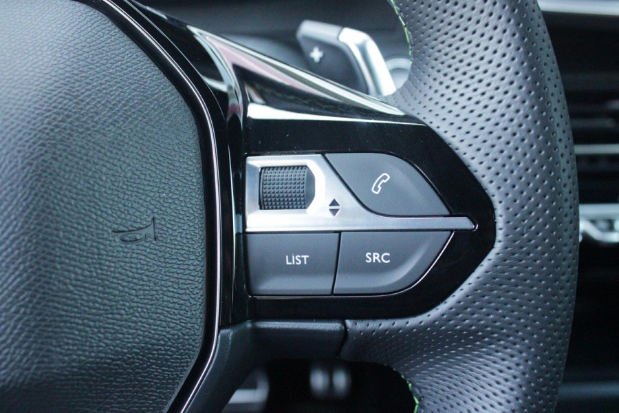 Peugeot 208 1.2 Hybrid 145PK AUTOMAAT GT PACK | ELEKTRISCH BEDIENBARE BESTUURDERSSTOEL MET MASSAGE FUNCTIE | ALCANTARA BEKLEDING | STOEL VERWARMING | ADAPTIVE CRUISE CONTROL | DAB+ RADIO | APPLE CARPLAY/ANDROID AUTO | FULL LED KOPLAMPEN | KEYLESS ENTRY/START | 17" LICHTMETALEN VELGEN | CLIMATE CONTROL | PARKEERSENSOREN VOOR + ACHTER | CAMERA VOOR + ACHTER | DODEHOEK DETECTIE |