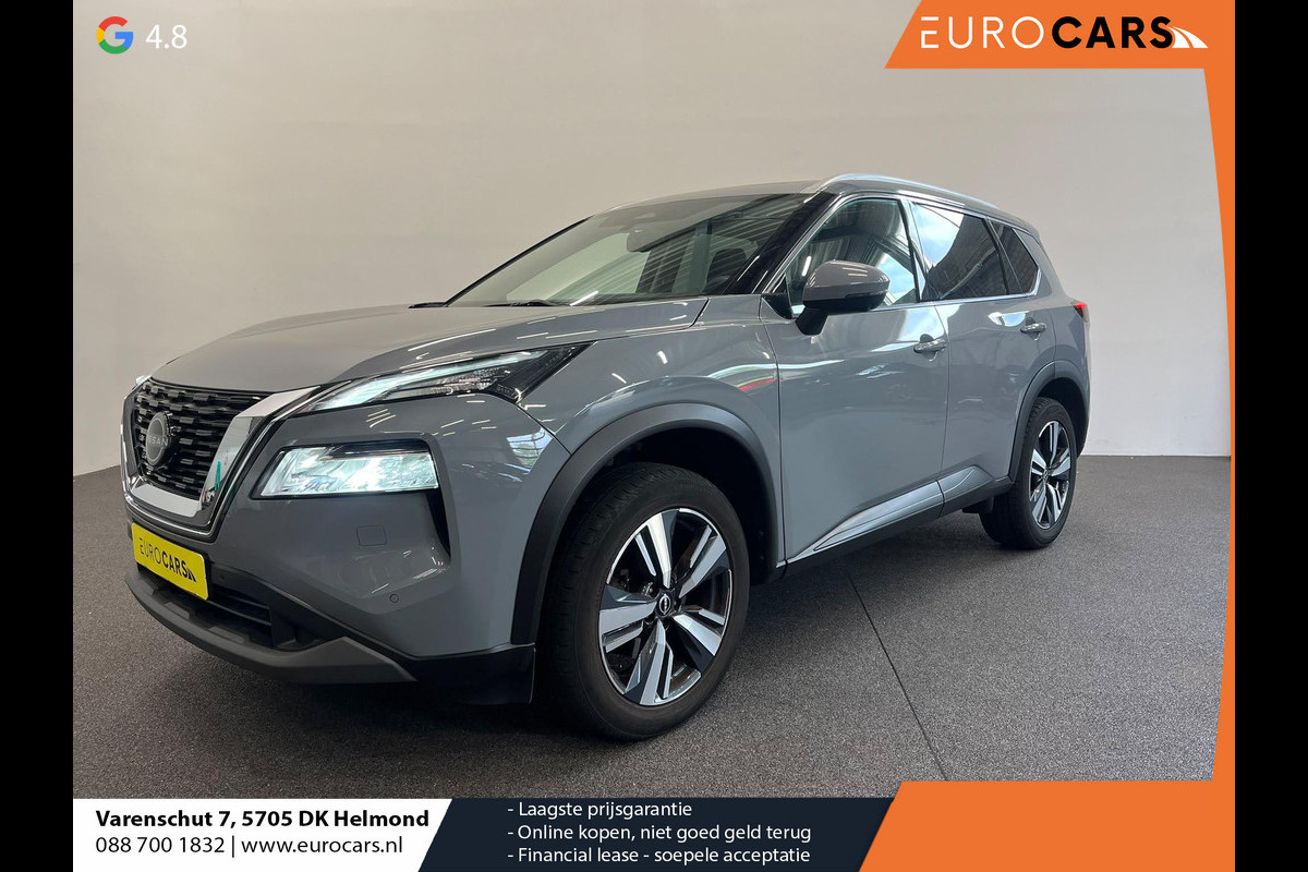 Nissan X-Trail 1.3 DIG-T Tekna 7p. Climate control Adaptieve cruise control Navigatie Panoramdak Voorstoelen verwarmd Keyless Camera Parkeersensoren Led Stuur verwarming Apple Carplay/ Android Auto