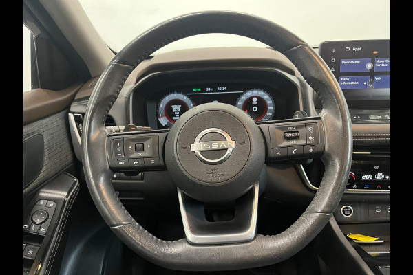 Nissan X-Trail 1.3 DIG-T Tekna 7p. Climate control Adaptieve cruise control Navigatie Panoramdak Voorstoelen verwarmd Keyless Camera Parkeersensoren Led Stuur verwarming Apple Carplay/ Android Auto