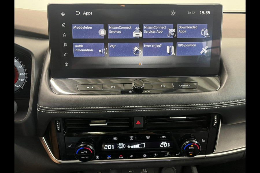 Nissan X-Trail 1.3 DIG-T Tekna 7p. Climate control Adaptieve cruise control Navigatie Panoramdak Voorstoelen verwarmd Keyless Camera Parkeersensoren Led Stuur verwarming Apple Carplay/ Android Auto