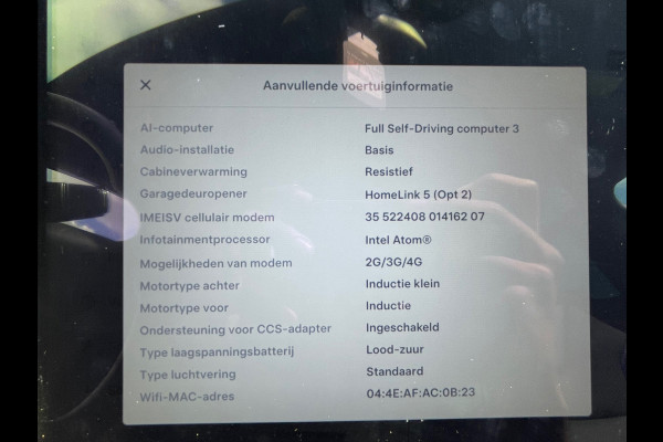 Tesla Model S 75D Base SOH 85%